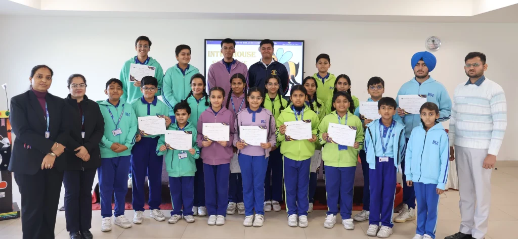 Inter-House Spell Bee Competition (Classes III to IX, XI)