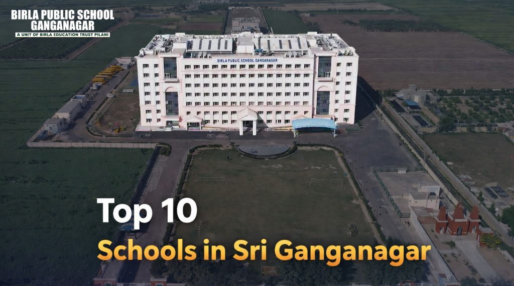 Top 10 Schools in Sri Ganganagar