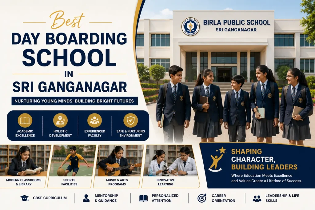 best day boarding school in Sri Ganganagar