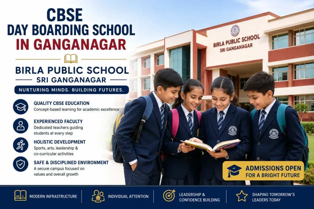 CBSE day boarding school in Ganganagar
