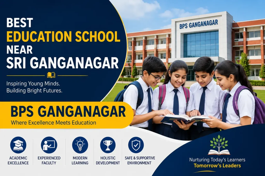 best education school near Sri Ganganagar