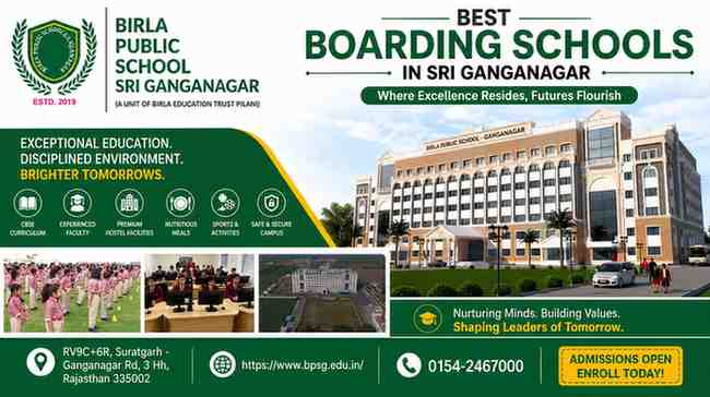 Best Boarding Schools in Sri Ganganagar