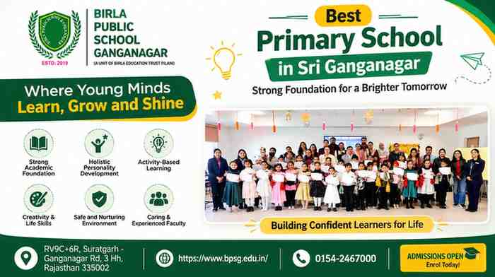 Best Primary School in Sri Ganganagar