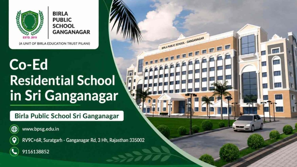 Co-Ed Residential School in Sri Ganganagar